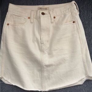 Madewell Dolphin Hem Mini Skirt
